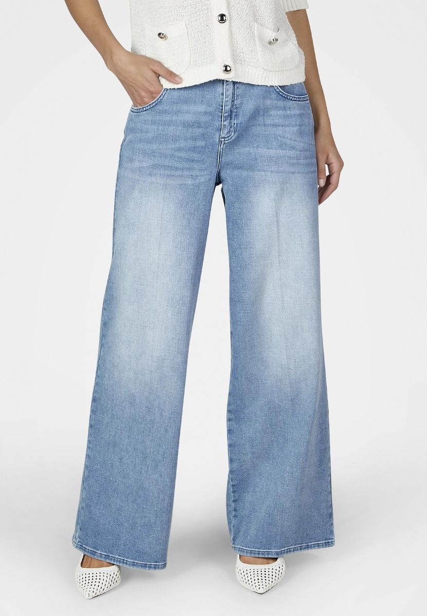 5 Pocket Wide Leg Jeans