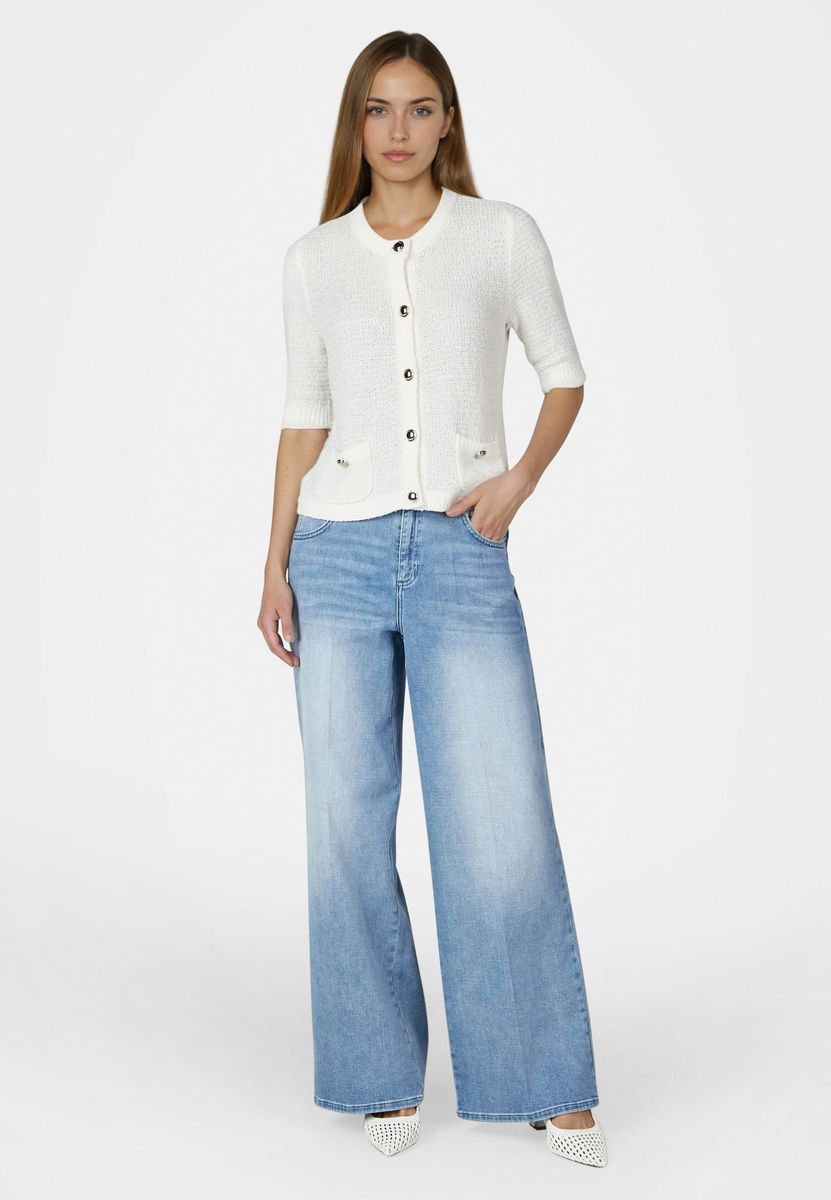 5 Pocket Wide Leg Jeans