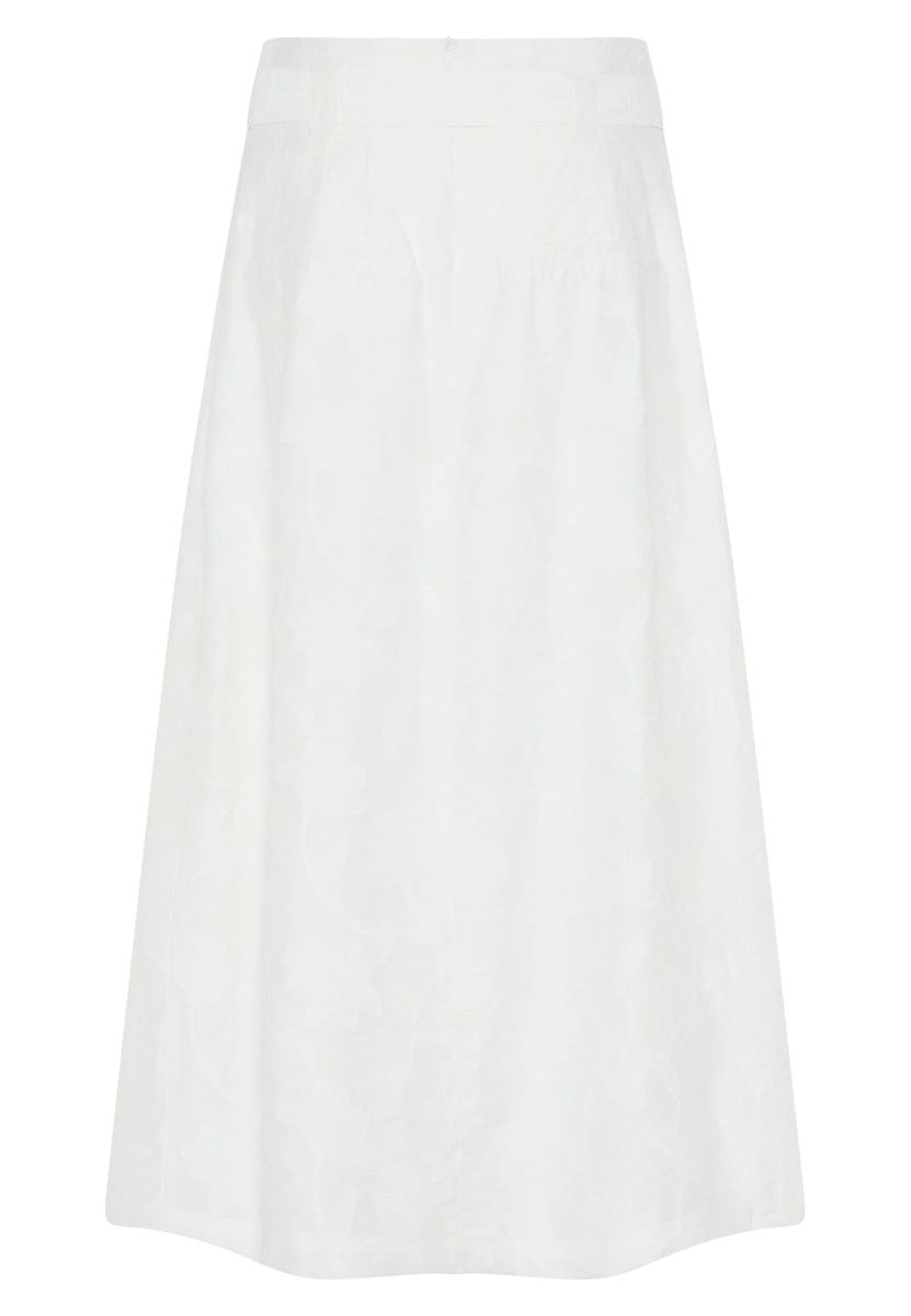 Paperbagrock mit Blumenmuster