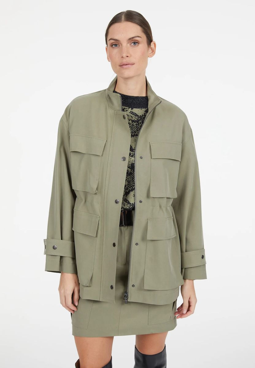 Jacke aus elastischem Tencel