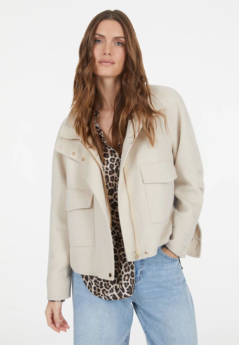 Jacke aus Double-Face