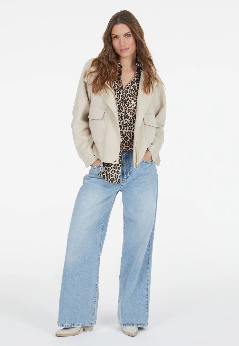 Jacke aus Double-Face