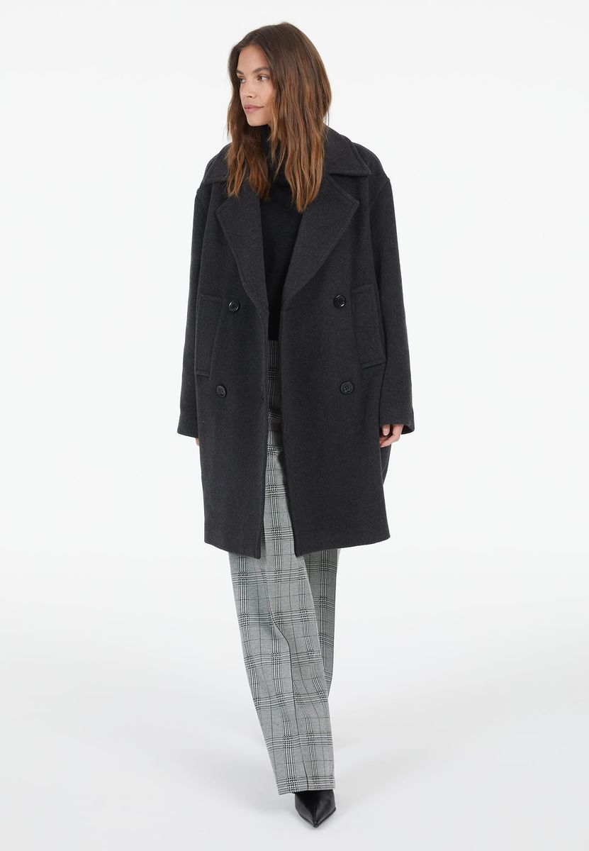 Mantel aus italienischer Wollmischung