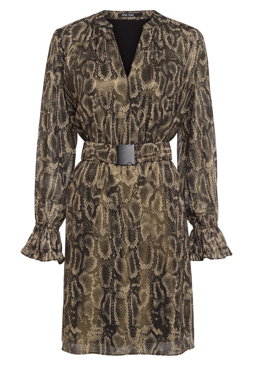 Kleid aus Sparkling Animal Print