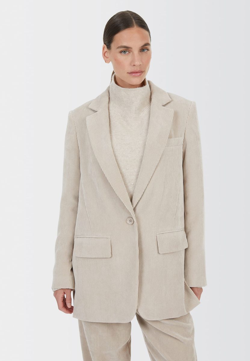 Blazer aus leichtem Cord