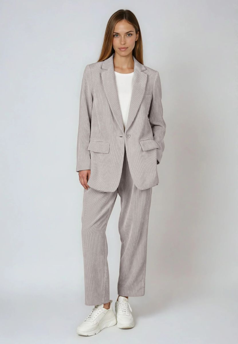 Blazer aus leichtem Cord