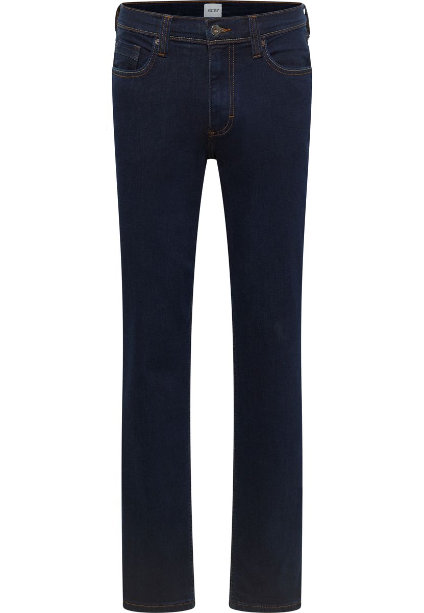 Klassische Straight-Leg Jeans mit dunkler Waschung