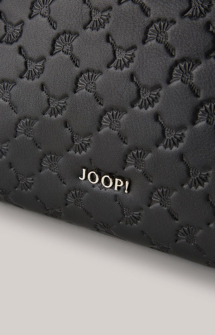 JOOP! Leggero Stampa Karlie schwarze Umhängetasche mit Kornblumenmuster