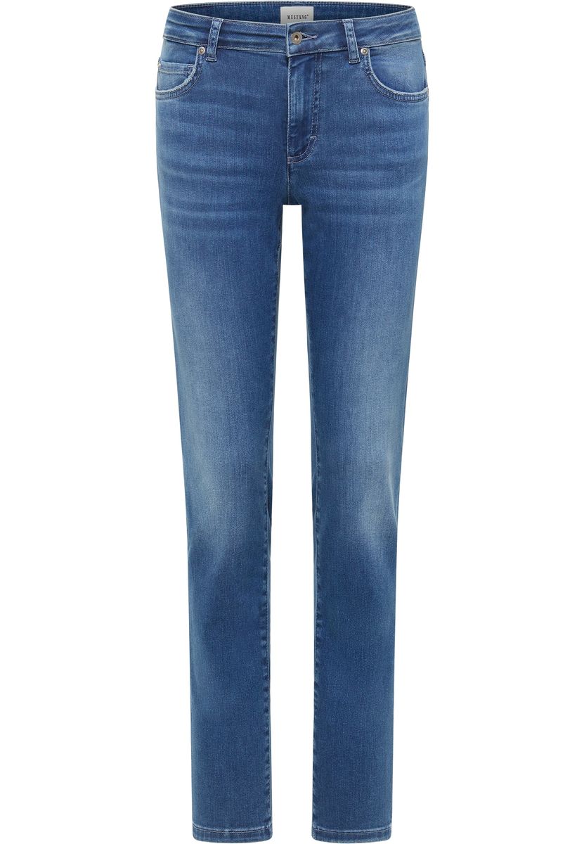 Lässige Slim Jeans Dunkle Waschung
