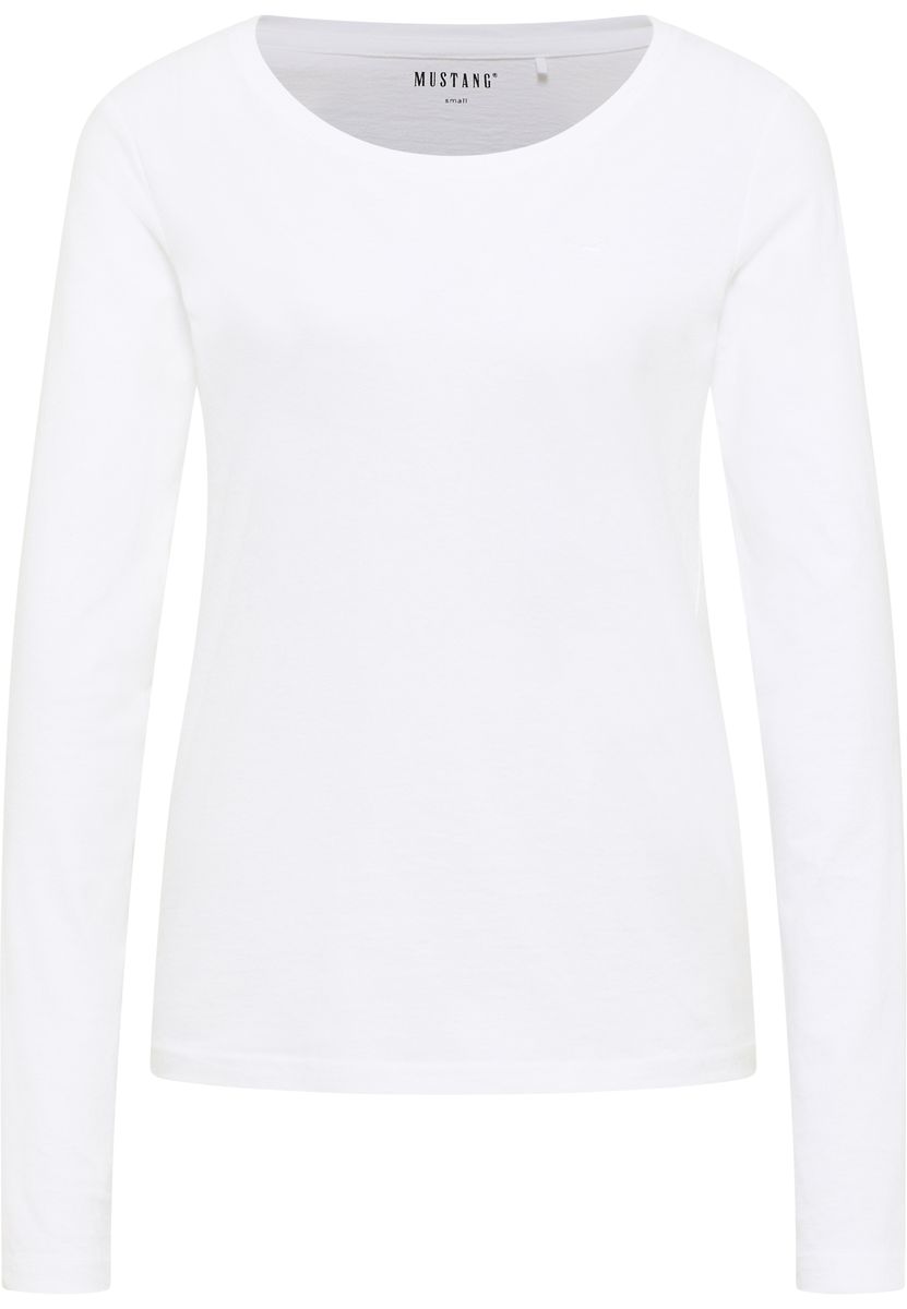 Klassisches Langarm Baumwollshirt