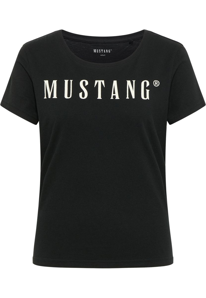 Lässiges Baumwoll-T-Shirt mit Logo-Print