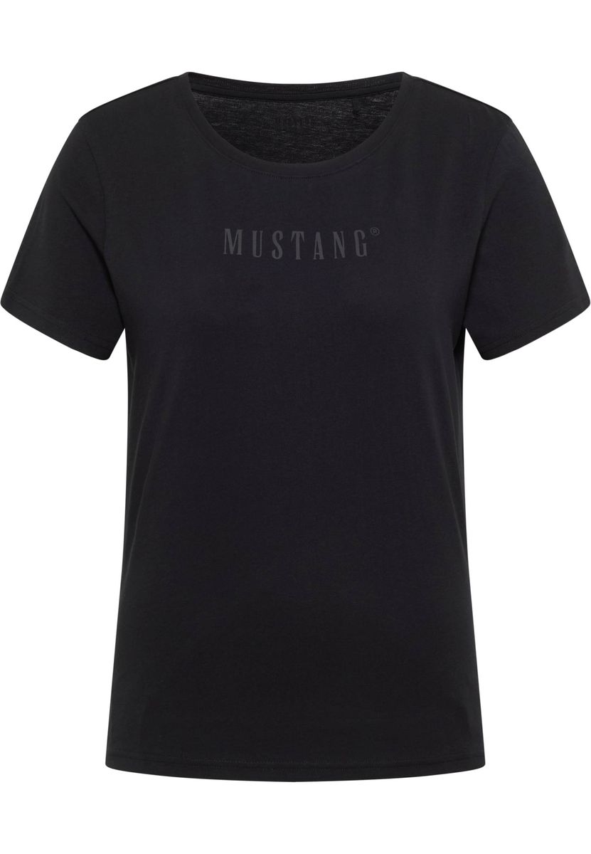 Lässiges Baumwoll-T-Shirt mit Logo-Print
