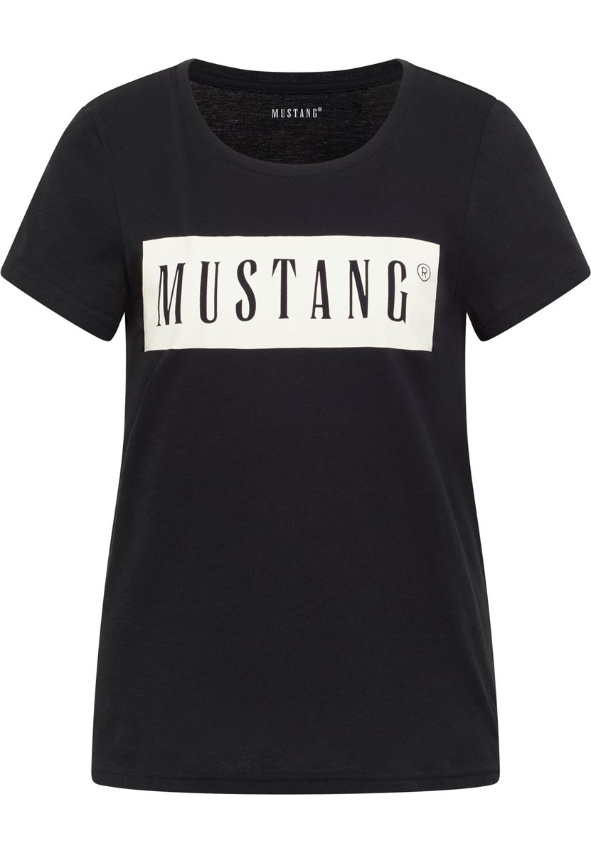 Lässiges Baumwoll-T-Shirt mit Logo-Print