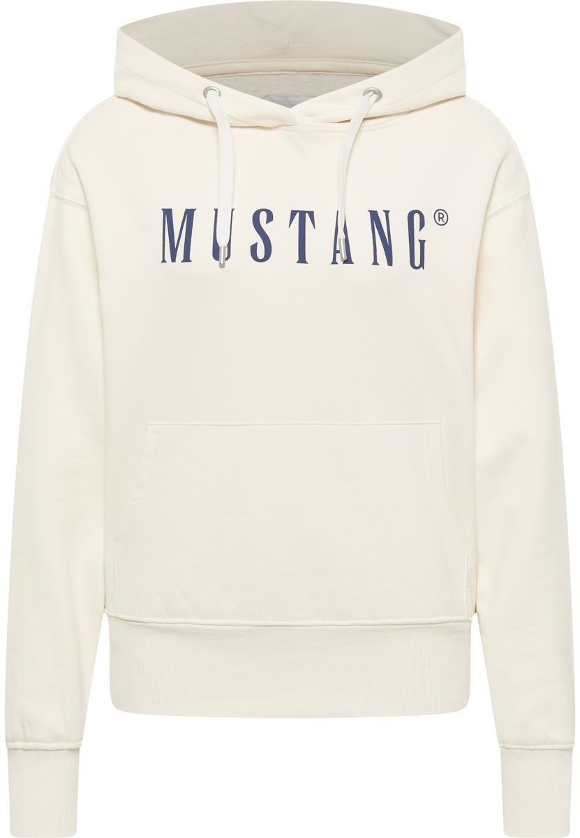 Klassischer Baumwoll-Hoodie mit Logo