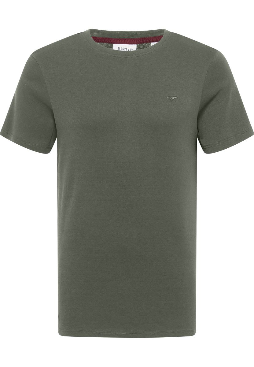 Klassisches Baumwoll-T-Shirt mit Rundhalsausschnitt