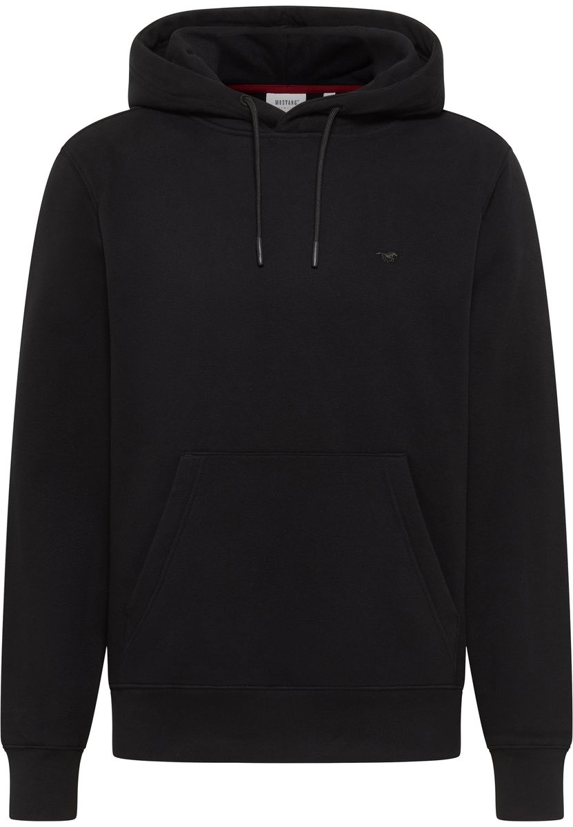 Klassischer Baumwoll-Hoodie mit Logo-Print