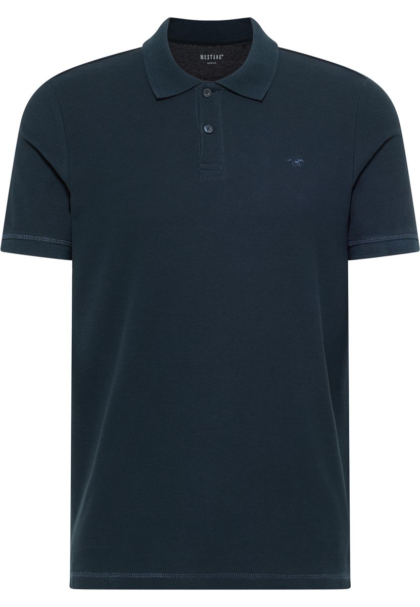 Klassisches Baumwoll-Poloshirt mit gerader Passform