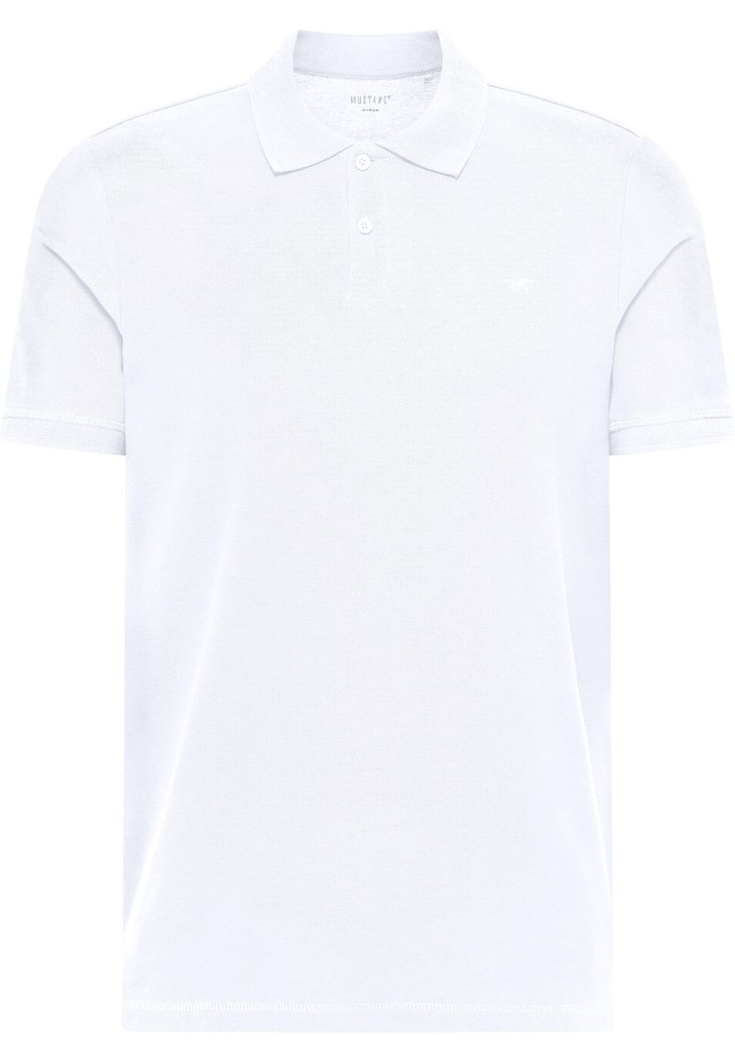 Klassisches Uni-Polohemd aus Baumwolle