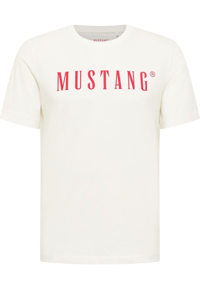 Klassisches Baumwoll-T-Shirt mit Rundhalsausschnitt und Logo