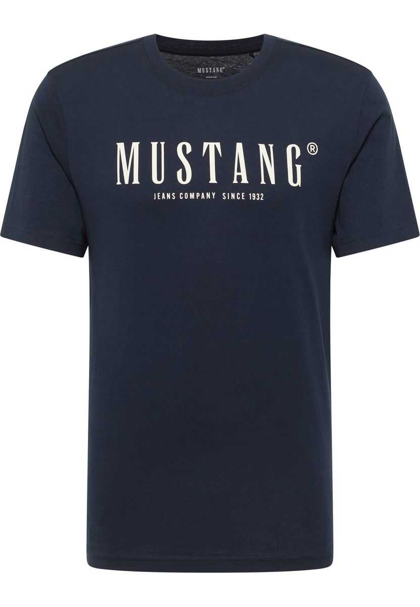Klassisches Baumwoll-T-Shirt mit Logo-Grafik