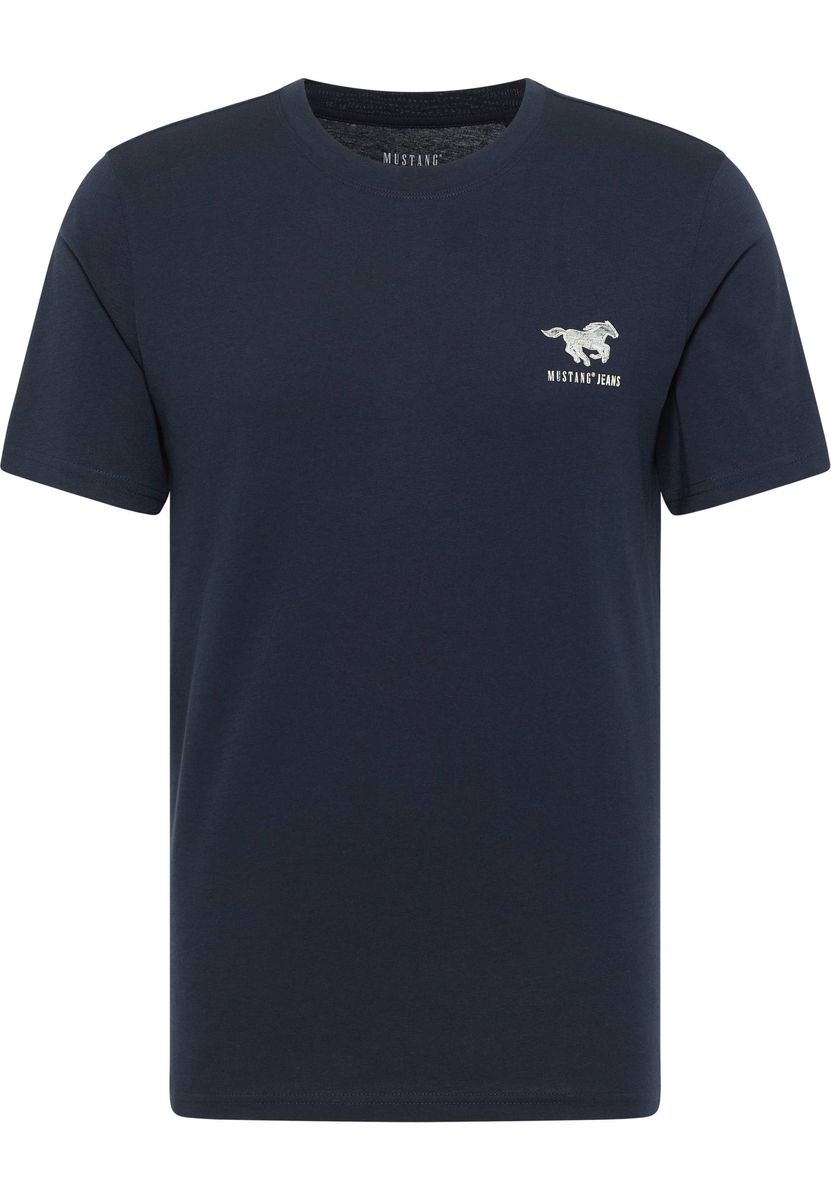 Klassisches Baumwoll-T-Shirt mit Logo-Grafik