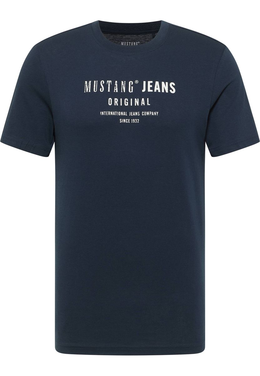 Klassisches Baumwoll-T-Shirt mit Logo-Grafik