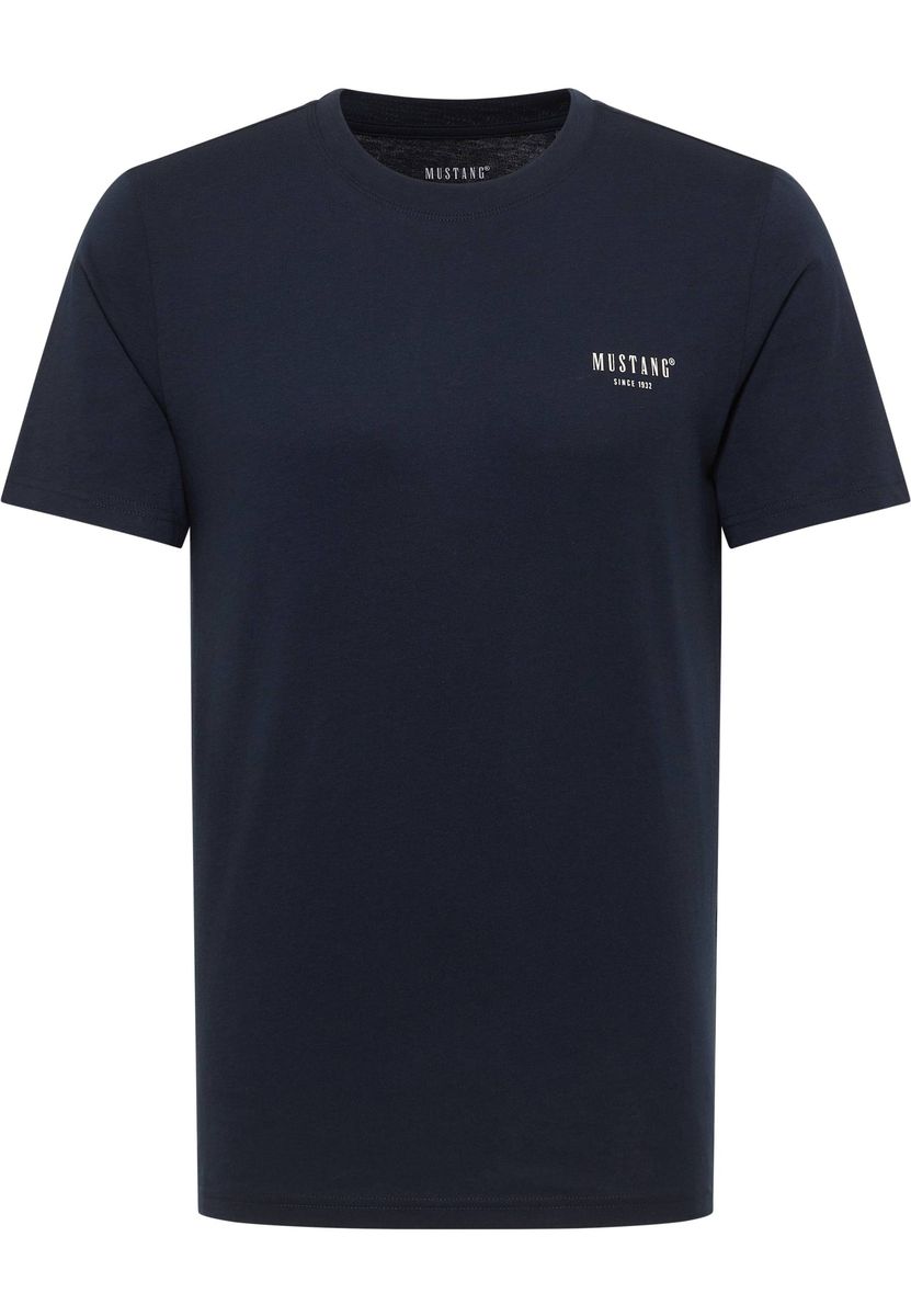 Klassisches Baumwoll-T-Shirt mit Logo-Grafik