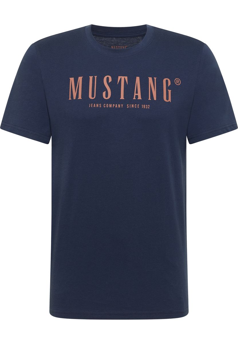 Klassisches T-Shirt mit Logo-Rundhalsausschnitt