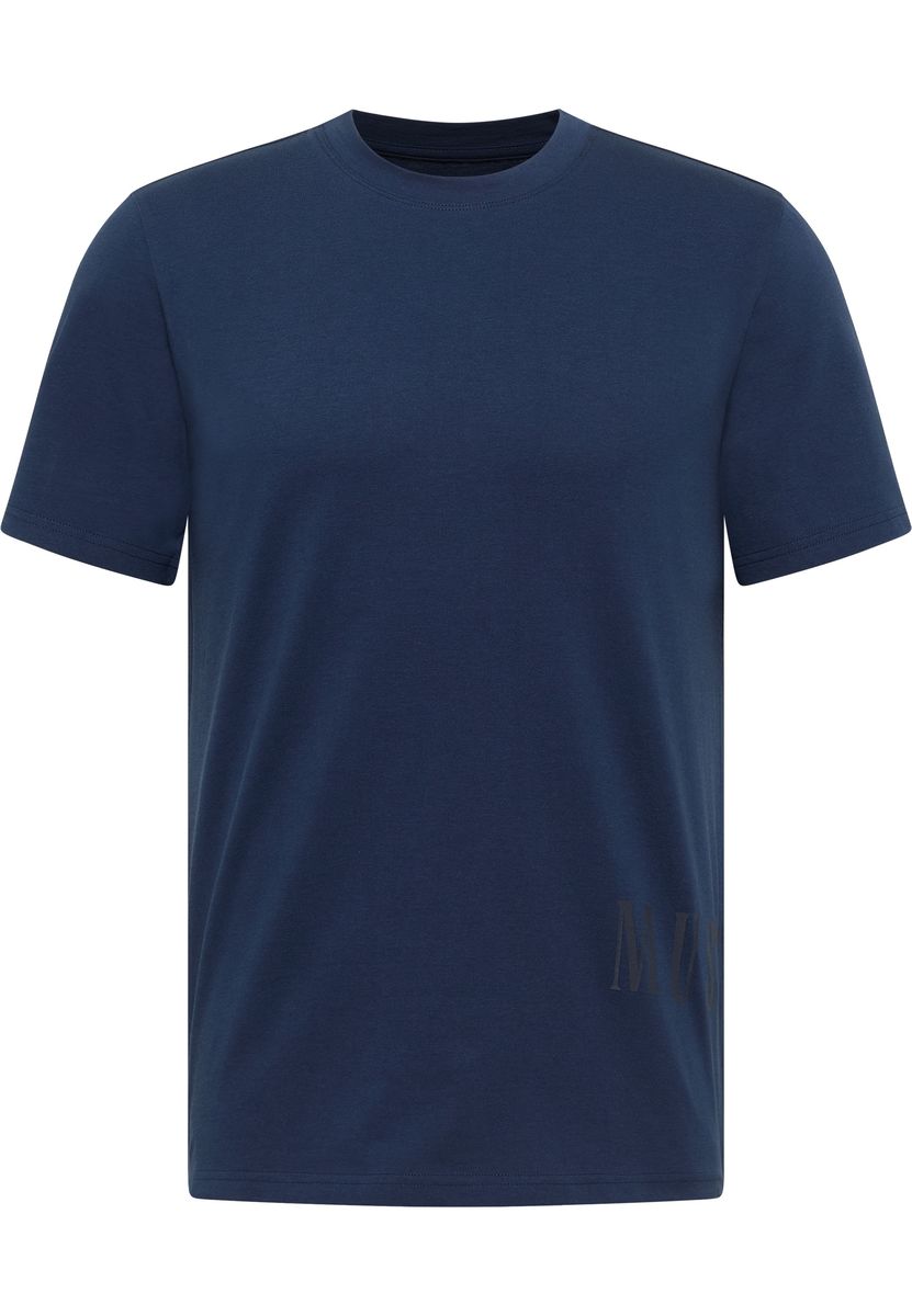 Klassisches T-Shirt mit Logo-Rundhalsausschnitt