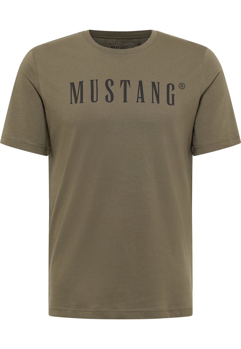 Klassisches Baumwoll-T-Shirt mit Logo-Print