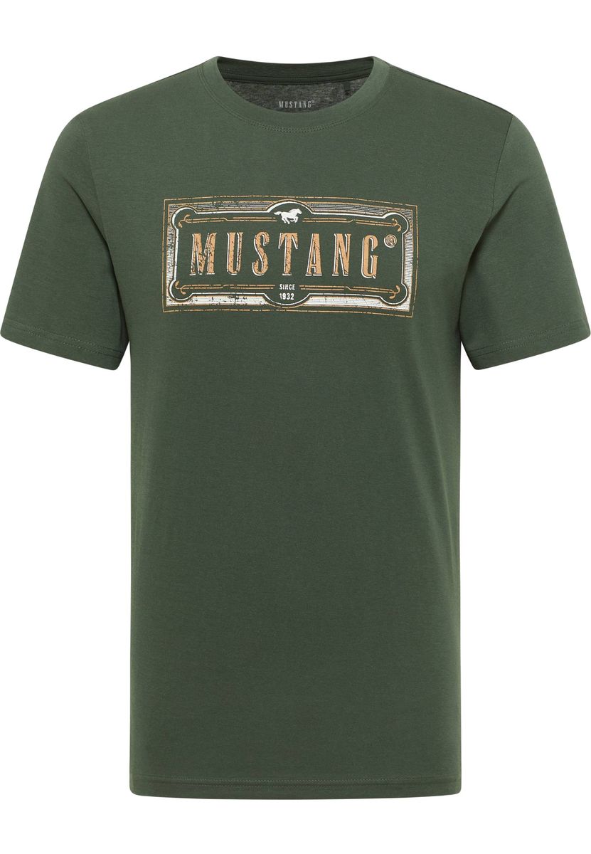 Klassisches Baumwoll-T-Shirt mit Logo-Grafik