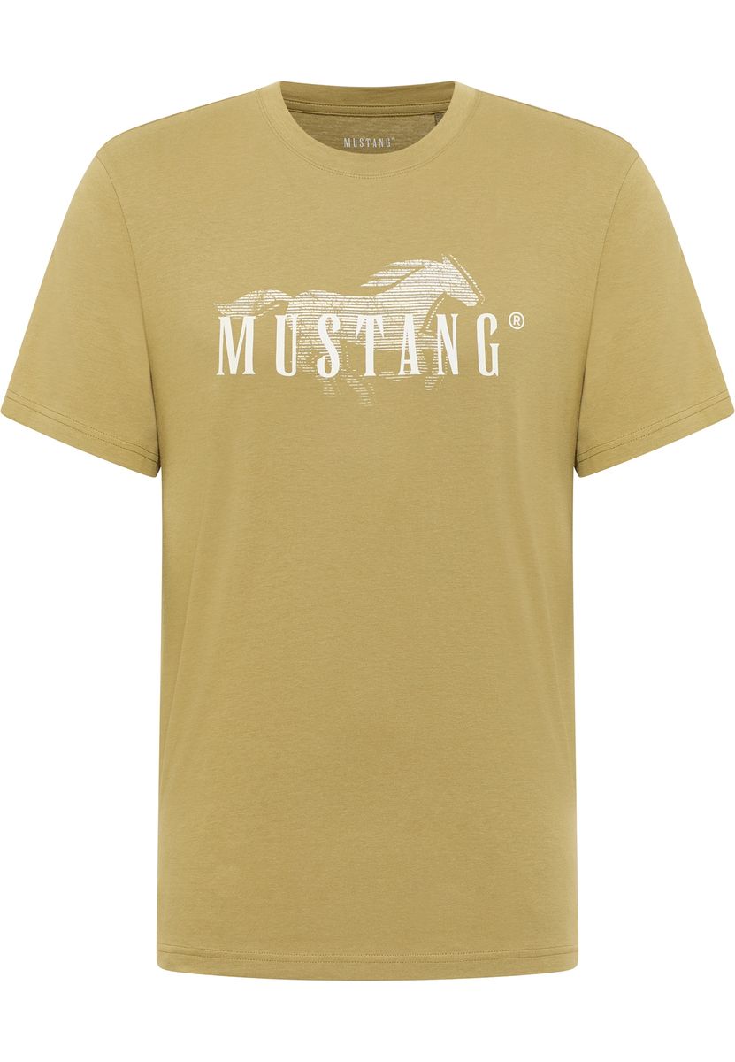Klassisches Baumwoll-T-Shirt mit Logo-Grafik