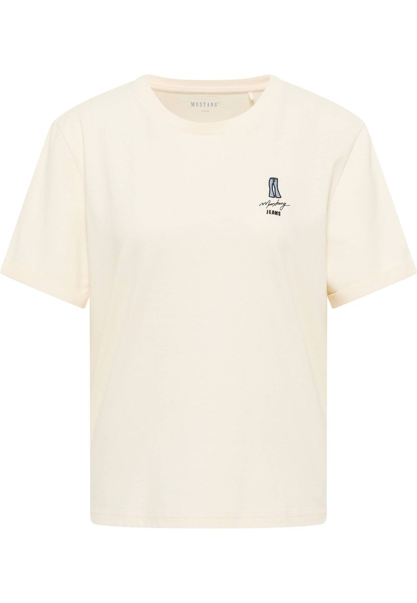 Lässiges Baumwoll-Shirt mit Grafikprint