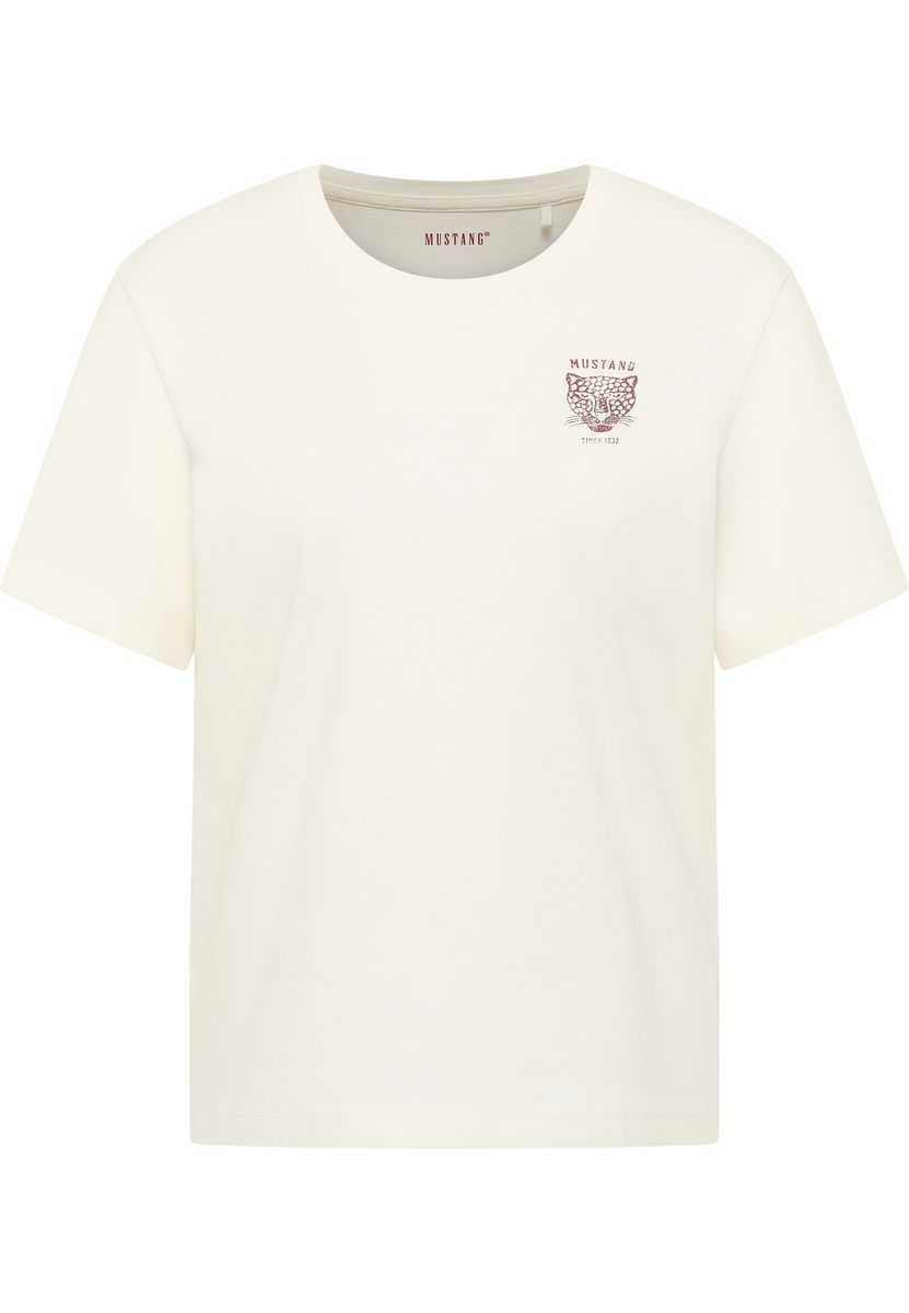 Baumwoll T-Shirt mit Relaxed Fit