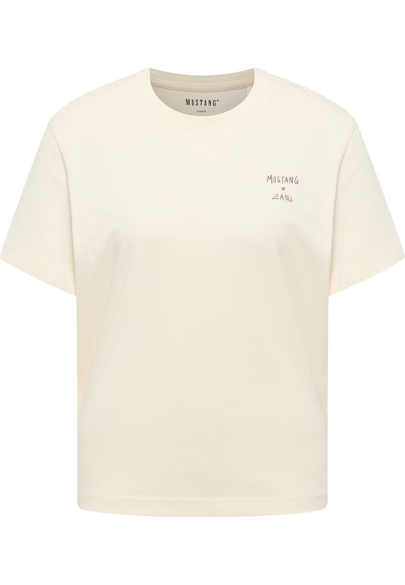 Baumwoll T-Shirt mit Relaxed Fit