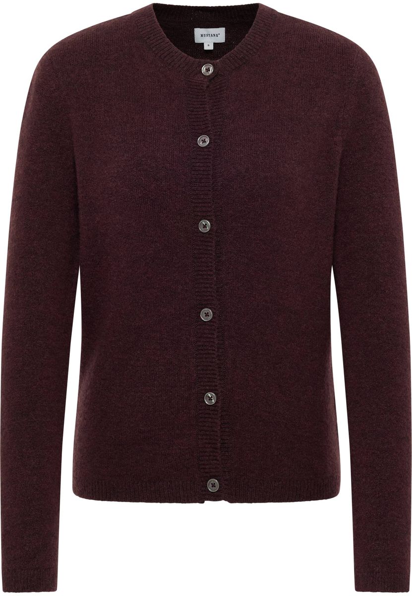 Klassische Figurbetonte Strickjacke