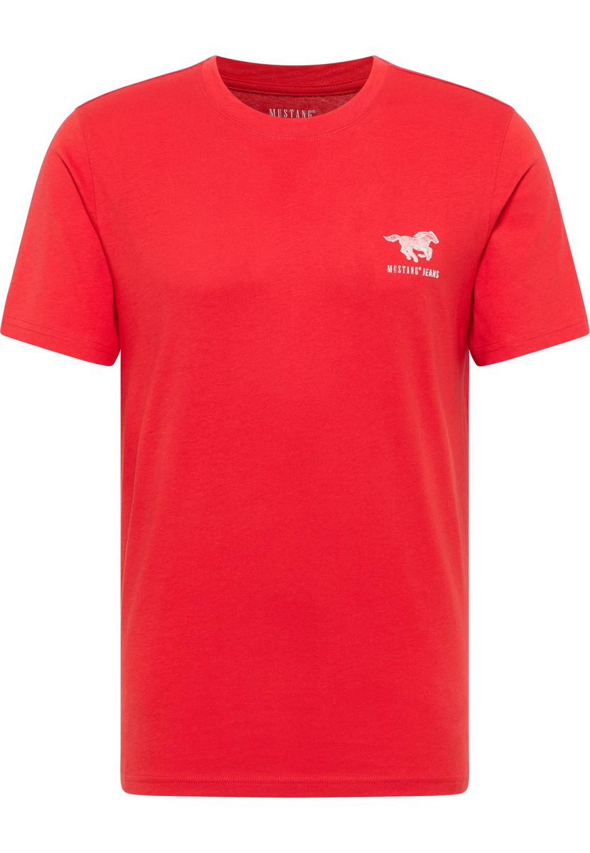 Klassisches Logo Baumwoll Grafik T-Shirt