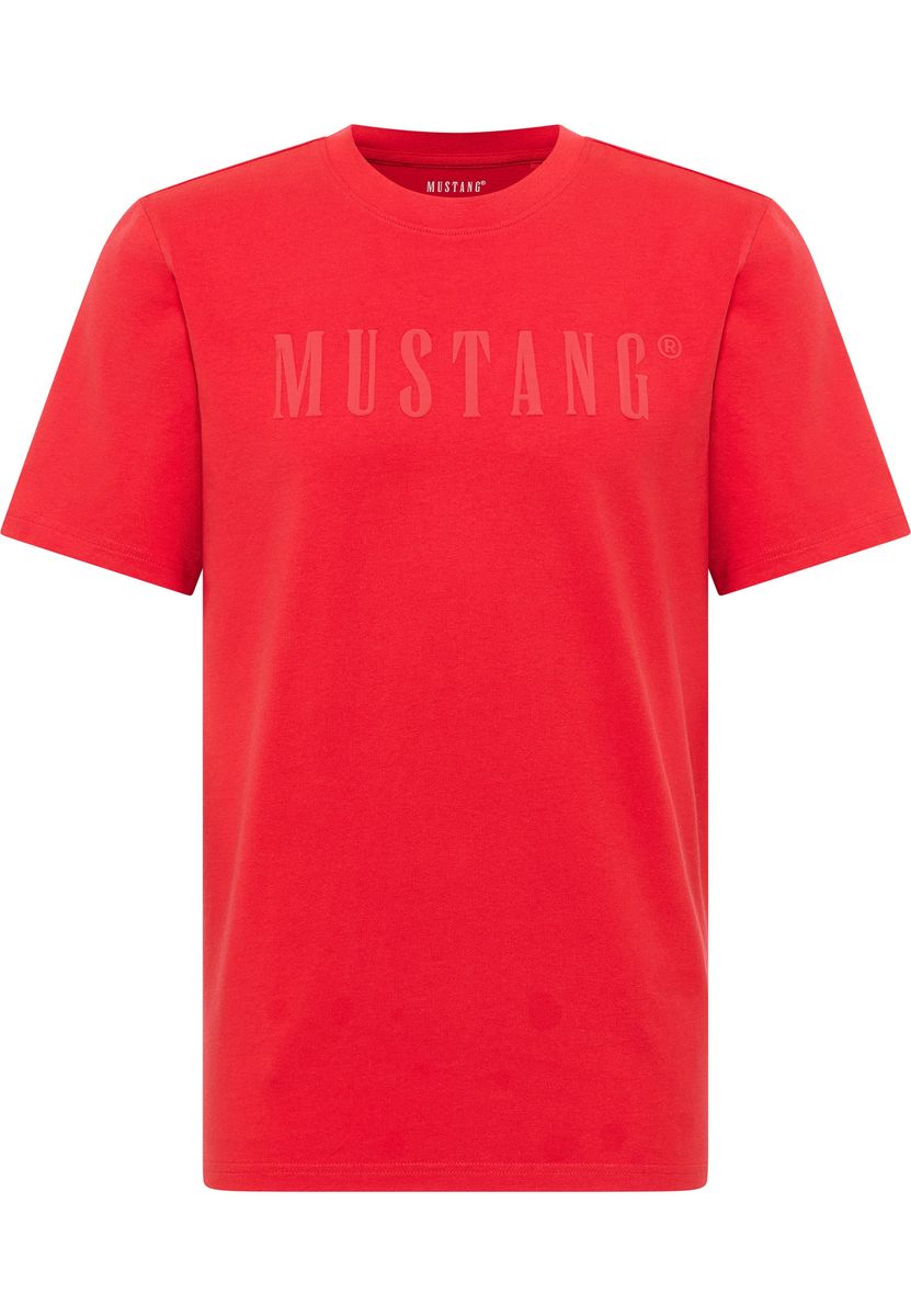 Mustang Herren T-Shirt Style Austin, rot