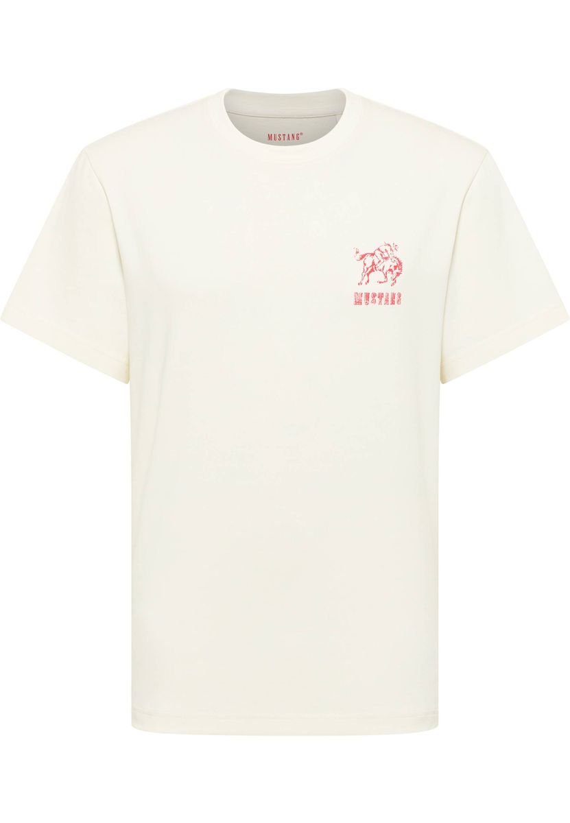 Klassisches Baumwoll-T-Shirt mit Grafikprint