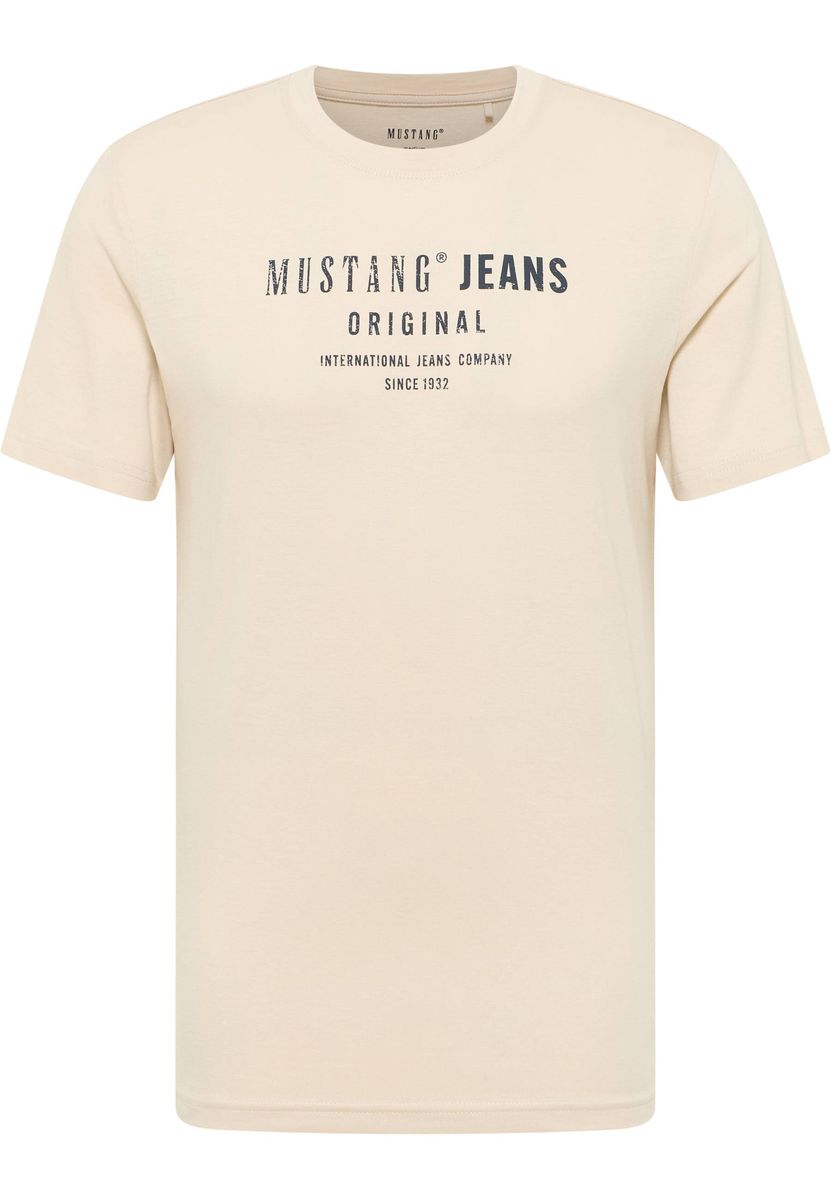 Klassisches T-Shirt mit Rundhalsausschnitt und Grafikdruck