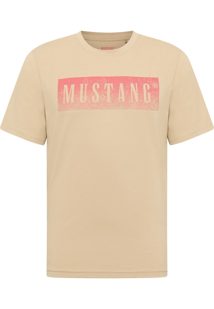 Klassisches Baumwoll-T-Shirt mit Grafikprint