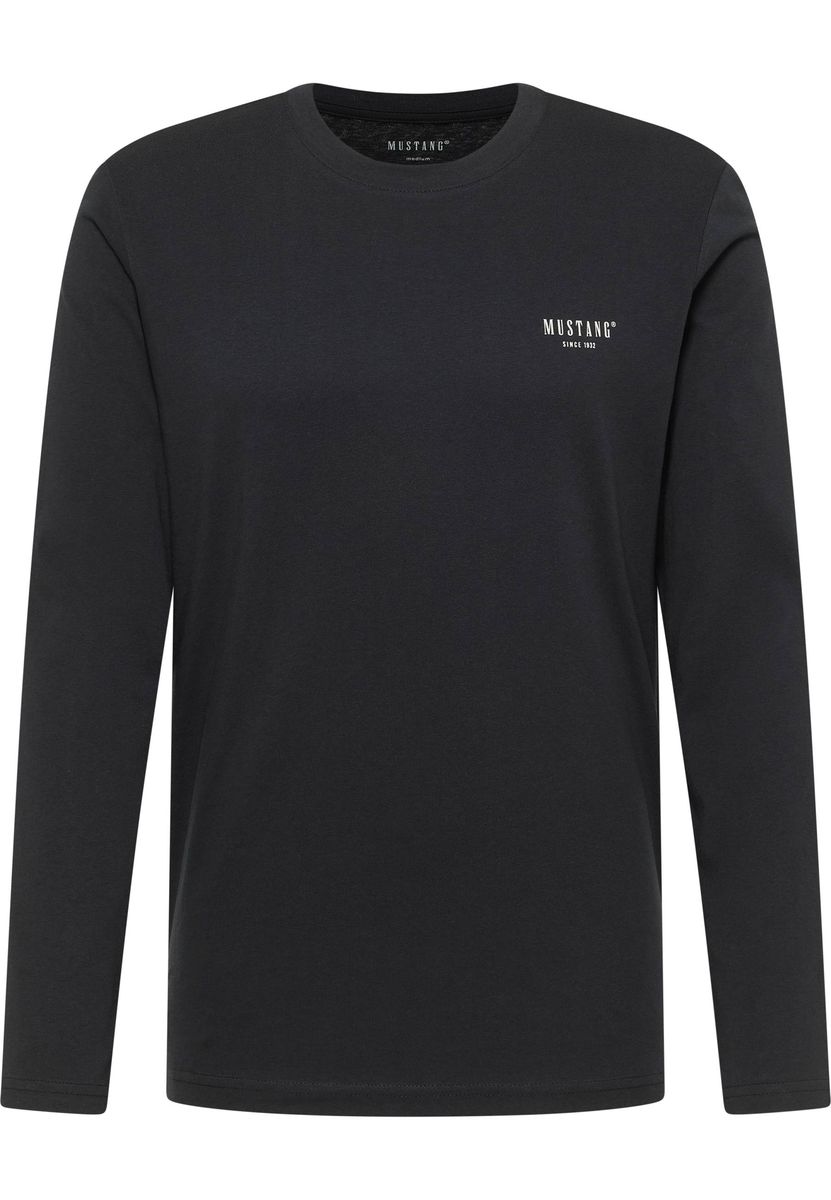 Klassisches Herren Langarm Baumwollshirt