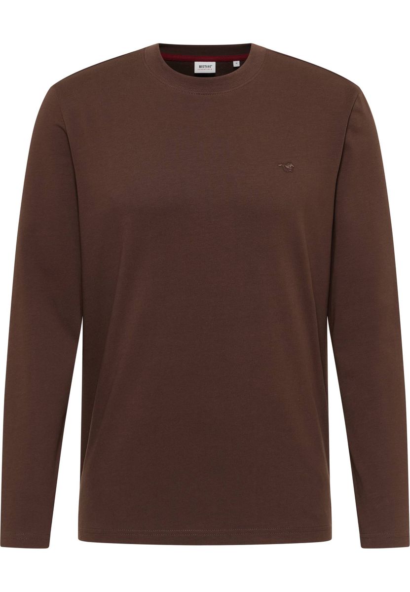 Herren Langarm Baumwollshirt