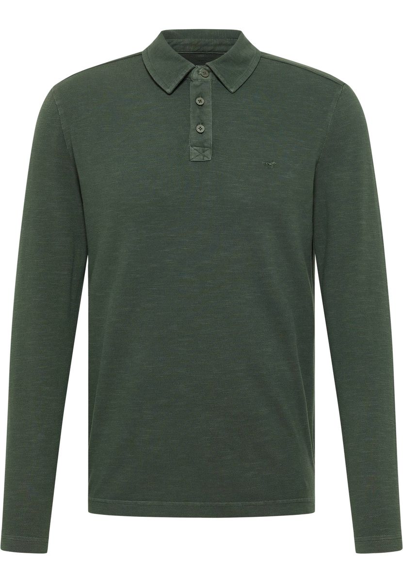 Herren Langarm Poloshirt