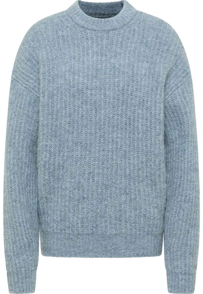 Strickpullover mit Rundhalsausschnitt in Relaxed Fit