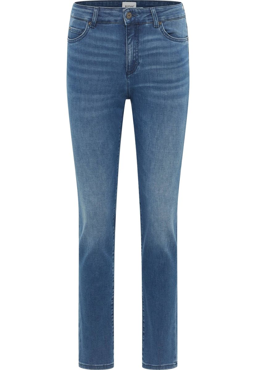 Relaxte, schmal geschnittene Damenjeans