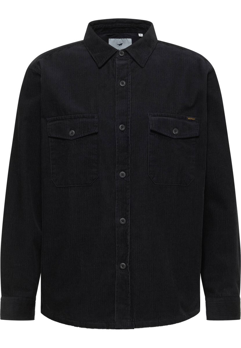 Klassisches Cord-Knopfhemd