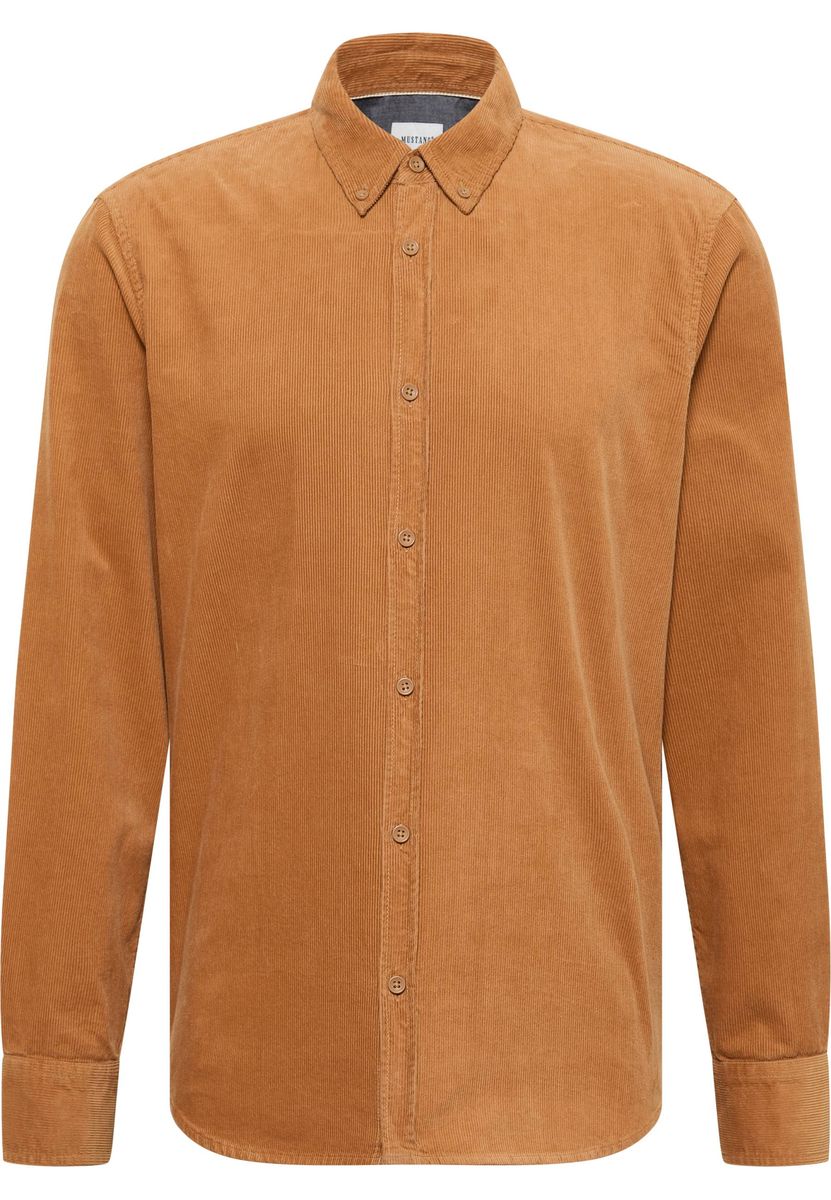 Klassisches Cord Langarmhemd