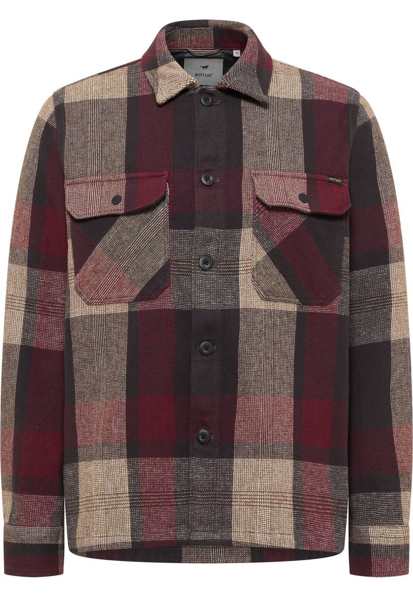 Klassische Flanell-Hemdjacke mit Karomuster