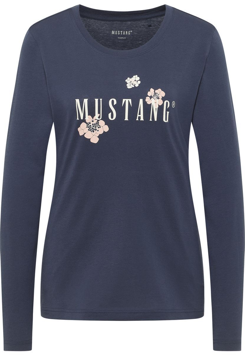 Langarmshirt mit Blumenmuster